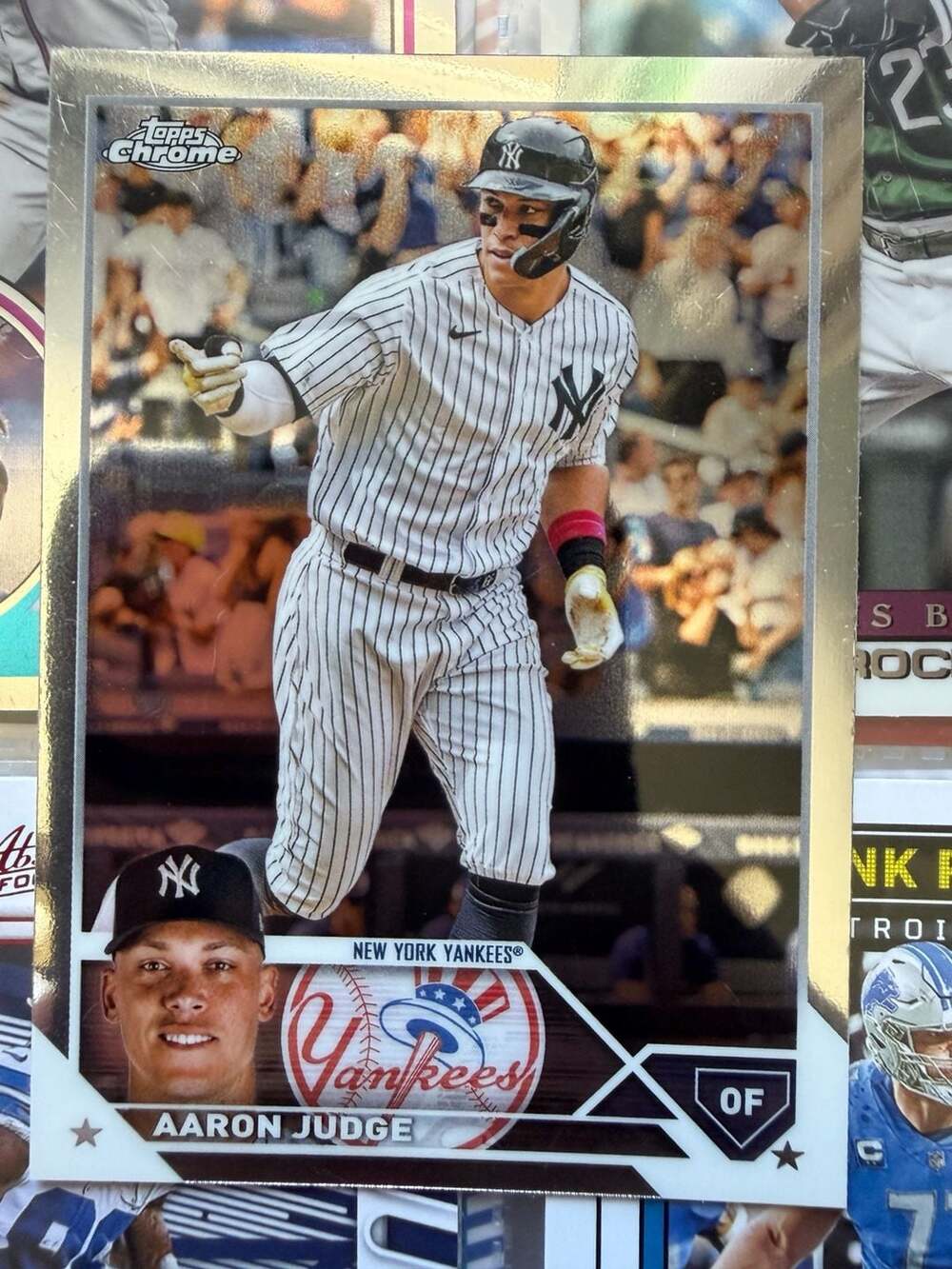 2023 Topps Chrome Lids Mitchell & Ness Exclusive Aaron Judge #23-2 Yankees